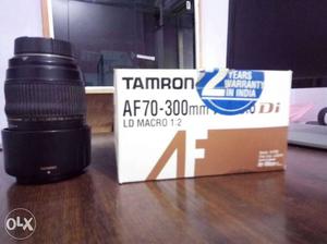 Tamron  lens for Nikon, single hand used