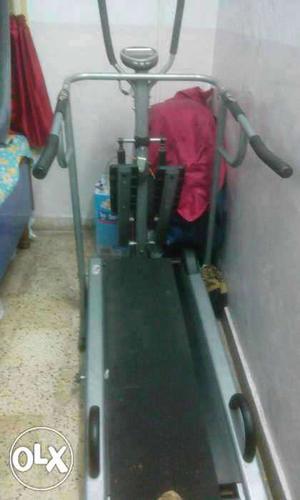 4 in one treadmill- with step ups, push ups,