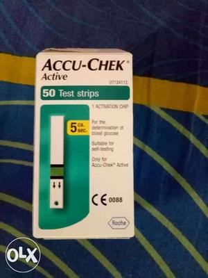 Accu-Check Test Strips Box