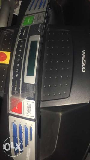 Black Weslo Treadmill Control Panel