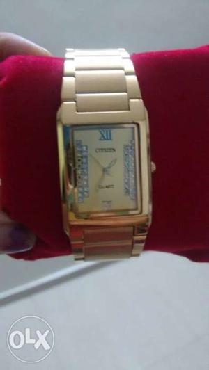 Citizen original gold watch
