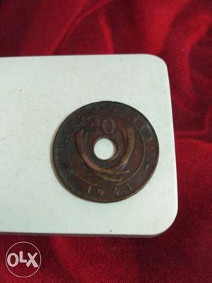  Copper Coin With Hole