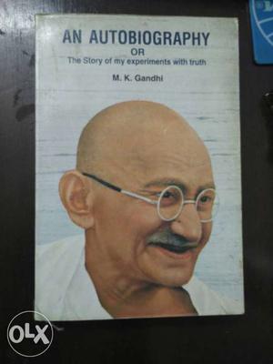 Gandhi's Autobiography book. (The Story of my