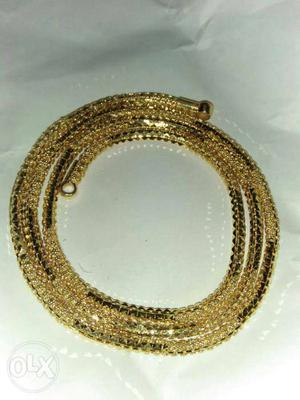 Gold And Silver Link Necklace