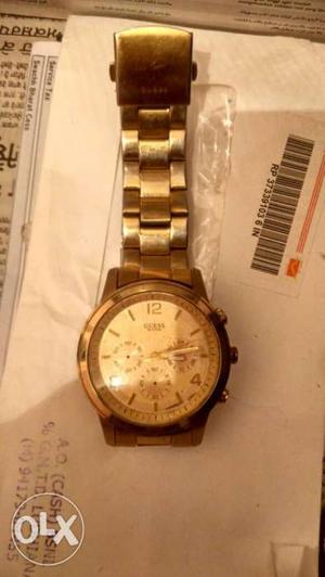 Guess company watch only in . minor repair