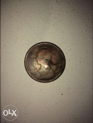 Half Anna  Queen Coin