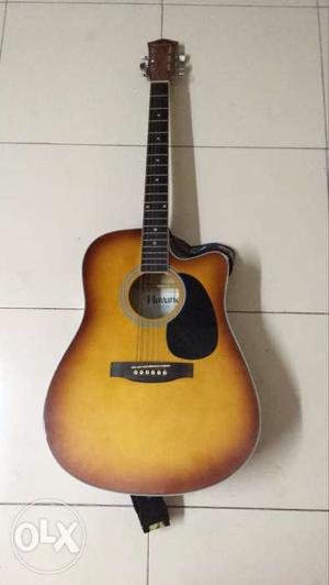 Havana Jambo Acoustic 6 string guitar with cover
