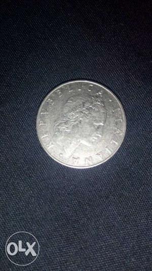 Italy 50 Lire  coin