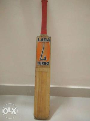 Lara turbo Kashmiri willow Leather cricket bat