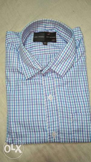 Lee Marc Cotton Blend Shirt For Sale. Fixed
