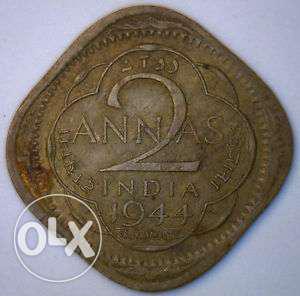 Old coin 2 naan coin