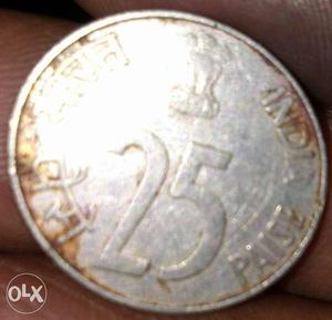 Old coin 25 pese