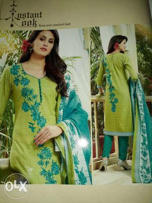 Original karachi lawn cotton dress material more