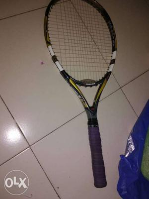 Purple Handle Tennis Racket