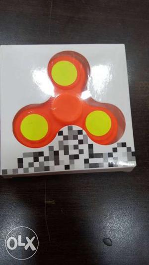 Red And Yellow Hand Spinner