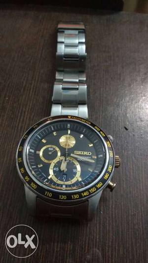 Seiko watch worth 24k.very less used. with strap