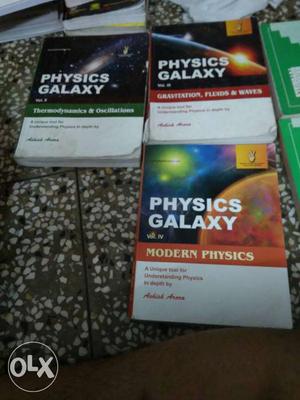 Three Physics Galaxy Books