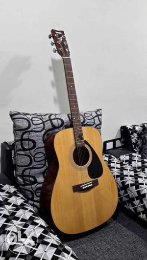 Yamaha Guitar 1 month old, hardly used, available