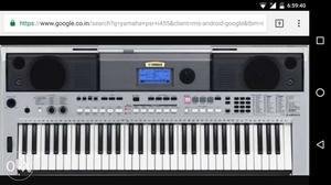 Yamaha PSR-i455 electronic keyboard. Ready to