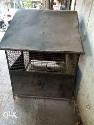 Dog cage avl. made from tata Steel gril. for sale.