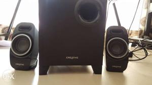 2.1 Channel Creative Speakers. One Year Old.