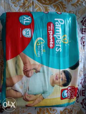 Baby's Pampers Diapers Plastic Pack