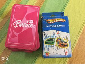 Barbie And Hotwheels Trading Cards