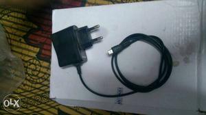 Black Travel Charger With Box