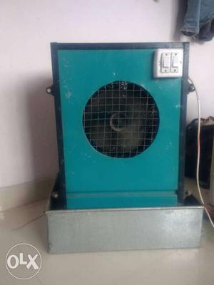 Blue And Black Evaporative Air Cooler