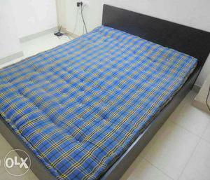 Brand new wooden bed with cotton mattress Nice