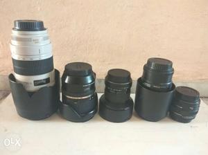 Canon lens kit mm,100MM, 14MM
