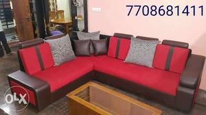 Customized corner sofas with high density foams