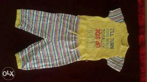 Good quality 0-3 months baby boy drees, used only once