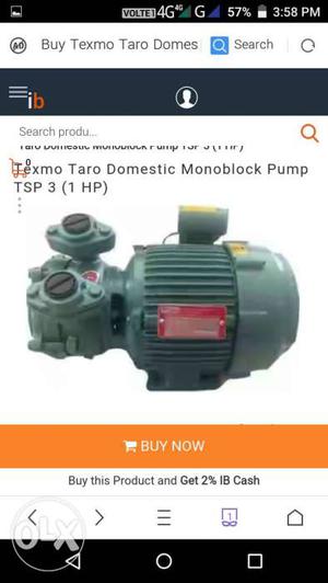 Green Taro Domestic Monoblock Pump Screenshot