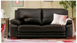 Imported 2 Seater x 3 pcs. Dark Brown. Immaculate condition.