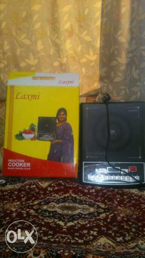 Induction black crystal plate cooker new unused