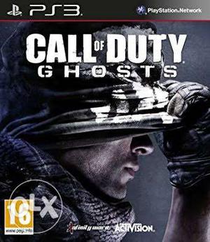 New sealed pack Ps3 game call of duty ghosts