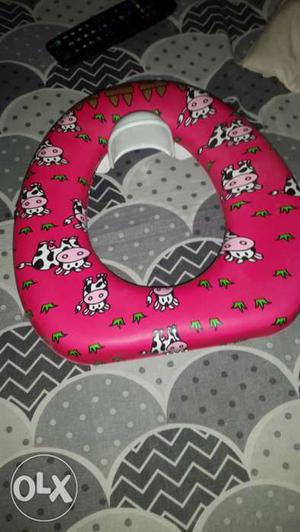 Pink Potty Trainer Cover