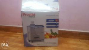 Preethi juicer- only one time used
