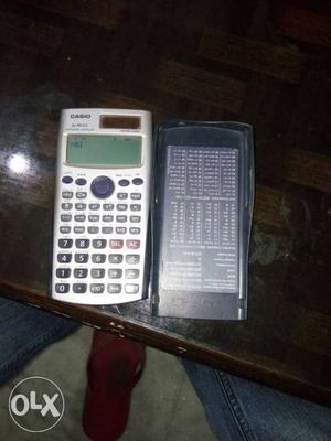 Silver Casio Scientific Calculator