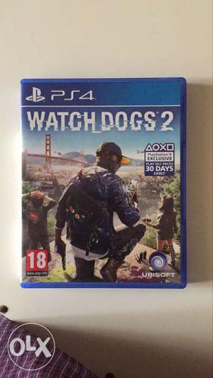 WatchDogs 2 PS4 perfect condition watch dogs