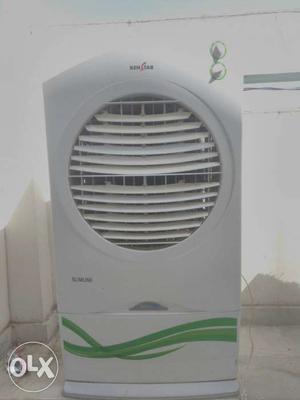 White And Green KenStar Portable Air Cooler