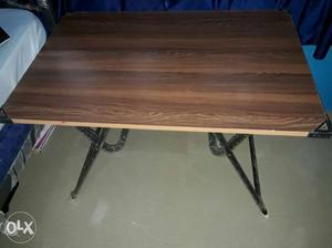 Wooden foldable table