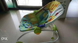 Baby's Multicolored Portable Swing
