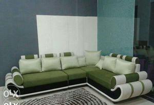 Strong In quality L shaped,, Sofa at low cost