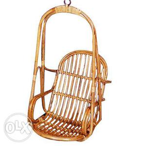 Wooden Solid Cane hanging chair