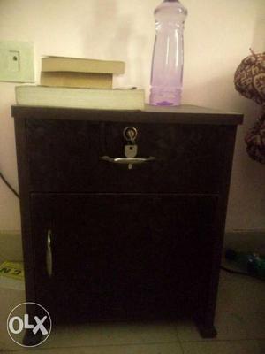 Wooden bedside table, perfect condition. 2 months