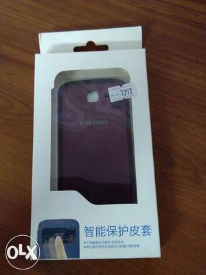 1 month old wine red colour back cover of Samsung