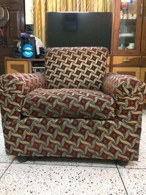 3+2 Sofa Set in great condition. PU foam of