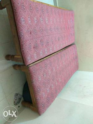 6 months old hardly used two cotton mattress size